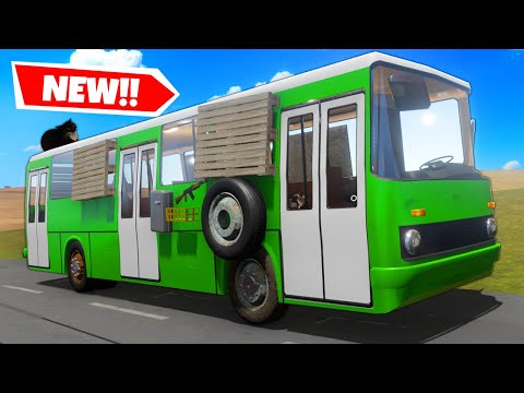 UPGRADING My Bus To Survive The Desert in The Long Drive Mods!