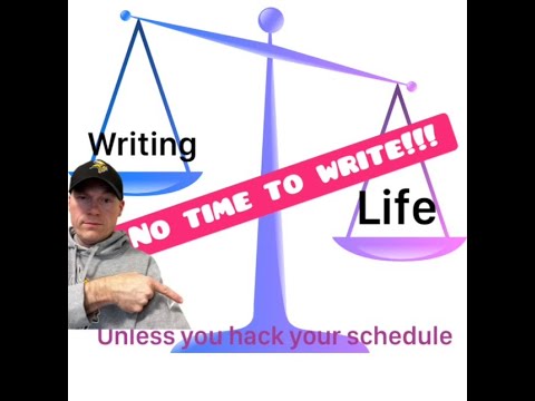 How to write with an impossible schedule #authortube #howtowrite #writinganovel #selfpublishing