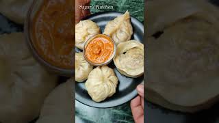 Veg Steamed Momos | #SagarsKitchen #shorts #youtubeshorts #shortvideos #viralvideos #viral