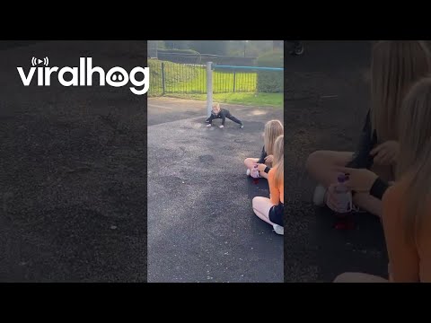 Toddler Flirts With Girls At The Park || ViralHog