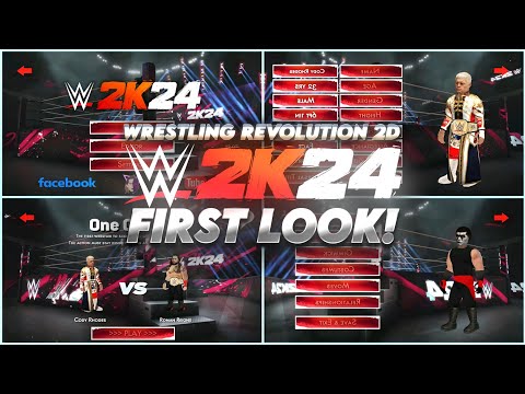 WR2D WWE 2K24 First Look Gameplay! Demon Knight