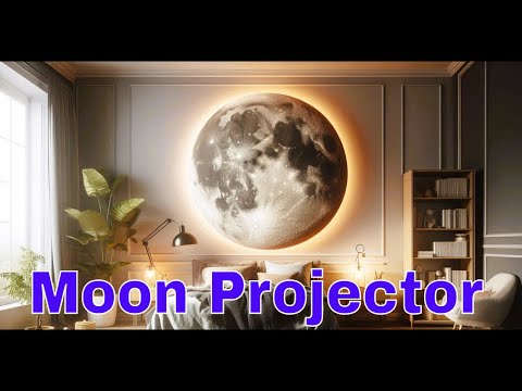 Bring The MOON To Your ROOM Or The Earth You Choose