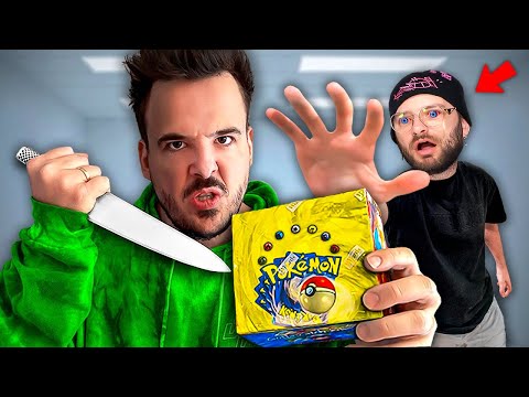 I STOLE and OPENED Josh’s $30,000 Pokémon Base Set Box…(prank)