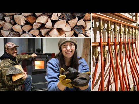 Reviewing ALL Our Off-Grid Heating Systems | DIY In-Floor Heat, Blaze King & Coal