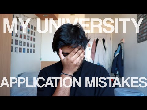 Don't Make These Mistakes When Applying To University!