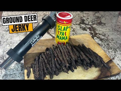 Home Made Ground Venison Jerky  (Meat sticks) || JayPea Outdoors