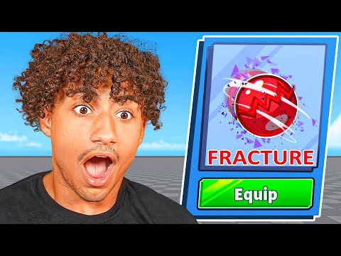 Spending $8,375,296 On The NEW FRACTURE Ability.. (Roblox Blade Ball)