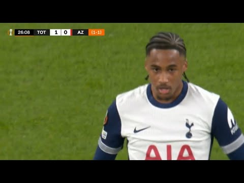 Wilson Odobert Goal | Tottenham vs AZ Alkmaar 3-1 | Highlights | UEFA Europa League 2024/25