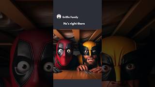 Don't make a sound (Ai Deadpool vs Wolverine Edition) #ai #aiart #chatgpt #shorts