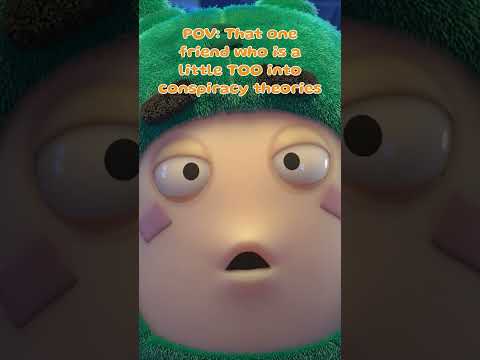 Alien Abduction | #shorts #oddbods #funny