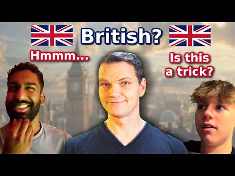 Can I Fool Brits With a FAKE British Accent?! (EXPERIMENT)