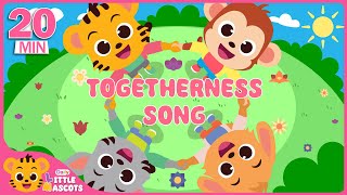 ✨The More We Get Together + Wheels On The Bus + more Little Mascots Nursery Rhymes & Kids Songs