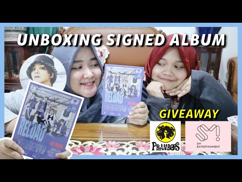 Unboxing SIGNED ALBUM NCT DREAM Reload (GIVEAWAY)