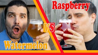 Beer Battles: Watermelon Berliner Weisse VS the Raspberry Sour!