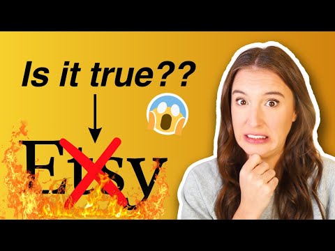 THE TRUTH ABOUT ETSY 😳 (has Etsy gone too far??)