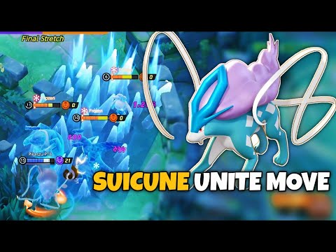 New Pokémon Suicune Unite Move | PTS update - Pokémon Unite