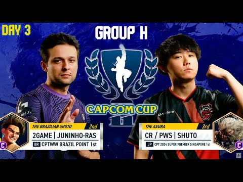 🔥Capcom Cup 11 - Group Stage - Day 3- SHURO (akuma) vs. JUNIHO-RAS (luke)