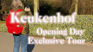 Keukenhof 2025 Opening Day 🌷 First Look at the Most Beautiful Tulip Garden!