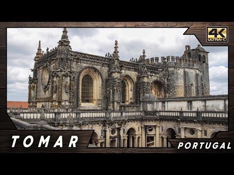 Tomar & Convent of Christ ● Portugal 🇵🇹 【4K】 Aerial Cinematic Drone [2024]