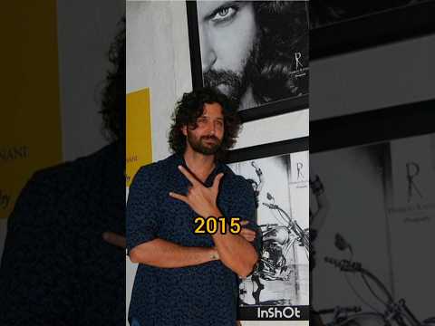 Evolution of Hrithik Roshan from 2011 to 2023#short#hrithikroshan #viralshort#shortvideo