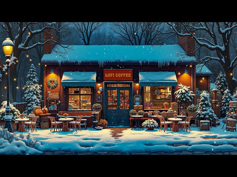 A Winter Night Calm ❄ Lo-fi Hip Hop to Calm Your Mind | For Study/Relax/Chill ~ Lofi Coffee ☕