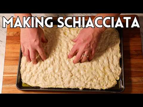 Schiacciata Tuscan Focaccia - How to Make It