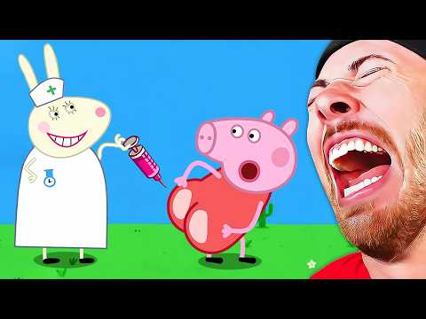 FUNNIEST PEPPA PIG TRY NOT TO LAUGH CHALLENGE?!