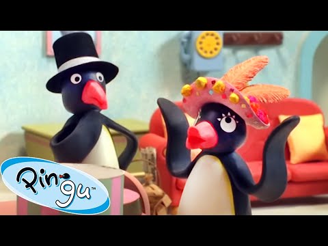 A New Hat! 🐧 | Pingu - Official Channel | Cartoons For Kids