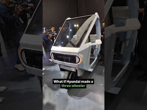 What if Hyundai made a three wheeler #Overdrive #Hyundai