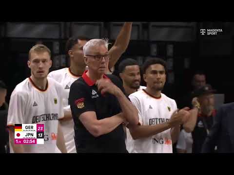 Germany vs Japan Basketball Highlights in Preparation for Olympics!