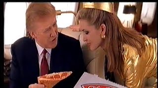 Pizza Hut "New Yorker" TV ad (2000) featuring Donald Trump