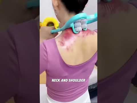 🔔 Adjustable Six-Wheel Neck Therapy Massager Roller - Product Link in Bio ( # 2011 ) ‪@MaviGadgets‬