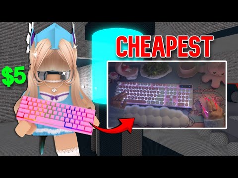 I Played MM2 With The CHEAPEST KEYBOARD And MOUSE... (Murder Mystery 2)