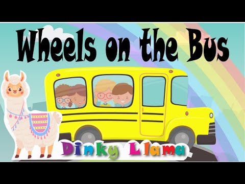 WHEELS ON THE BUS go round and round l Kids nursery rhymes