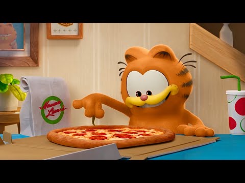 Garfield - How to Eat Pizza