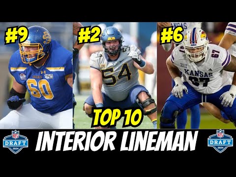 The Top 10 Interior Offensive Lineman in the 2024 NFL Draft