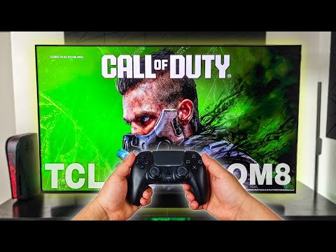 Gaming On The TCL QM8 4K Mini-LED TV!