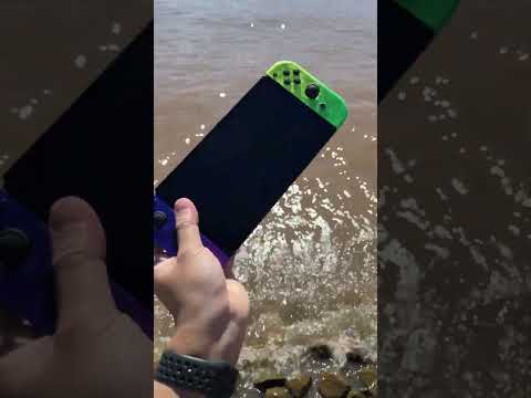 Throwing my Switch into a lake!!