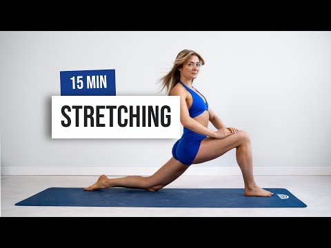 Day 21: 15 MIN FULL BODY STRETCH - Perfect for your Rest Day (HIIT IT HARD - The Comeback Challenge)