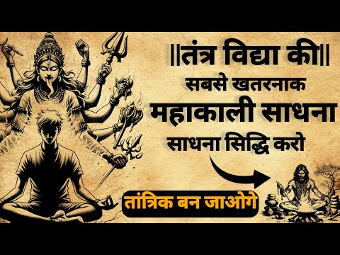 महाकाली साधना | साधना सिद्धि करो | तांत्रिक बन जाओगे |#kalimantra