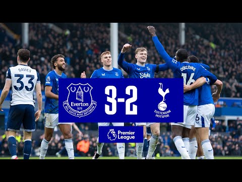 EVERTON 3-2 TOTTENHAM | Premier League highlights