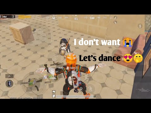 PUBG MOBILE | squad rushing me + dance🥳(solo vs squad) 1080p60.