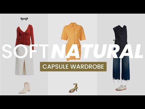 57 SOFT NATURAL OUTFITS | Colorful Capsule Wardrobe for the Soft Natural Kibbe Type