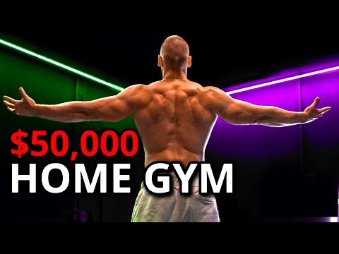 The DREAM Home Gym Transformation– FULL Tour & Workout