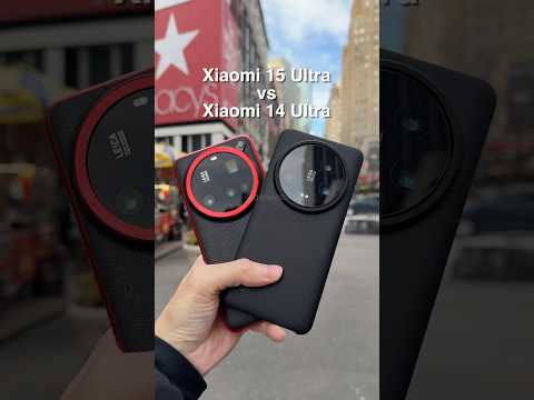 Xiaomi 15 Ultra vs Xiaomi 14 Ultra Daylight Zoom Test!