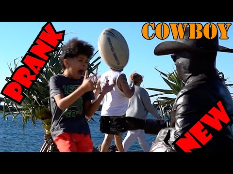 #cowboy_prank , Got awesome reactions. you will love it.