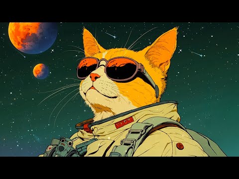 Cat Nebula Groove 🪐 Playlist Funk & Boogie