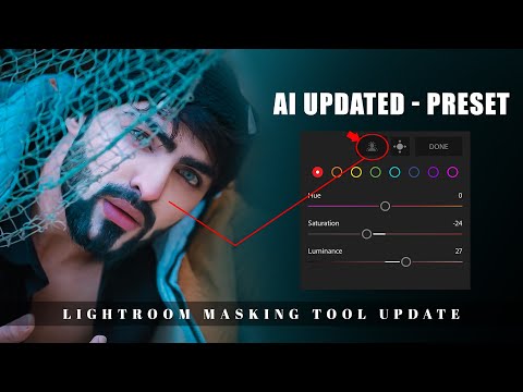 Lightroom AI Update Masking Tool || Best Lightroom Presets Setting By SR Editing Zone