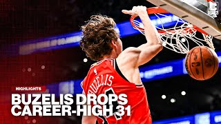 Matas Buzelis drops CAREER-HIGH 31 points vs. Lakers | CHSN Chicago Bulls