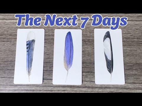 The Next 7 Days ✨ Week Ahead Tarot Pick-A-Card Reading